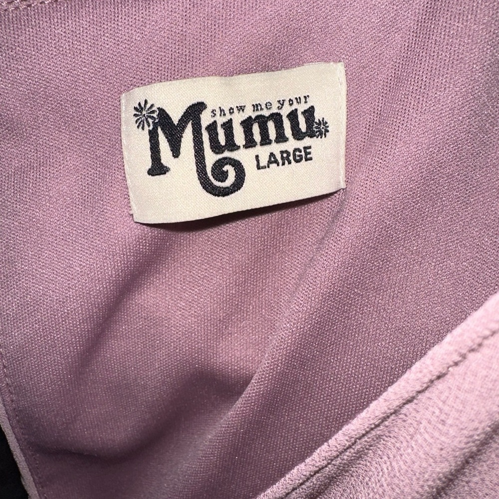 Show me your mumu Emily empire maxi in antique rose chiffon. - Picture 3 of 3